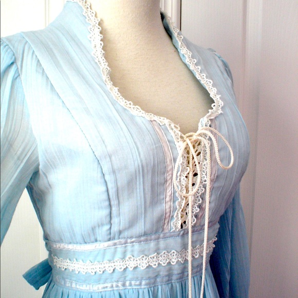 Vintage PINK Crochet Open Work Dress 10feet Skirt - Picture 7 of 13